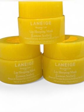 ⚡️SALE⚡️NEW 🍋 RARE Laneige Lip Sleeping Mask “Lemon Sorbet” Limited Edition